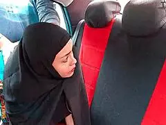 the hijab-wearing indian stepmother climbs into the car, her body aching as her lover bends her over for deep taboo thrusts in doggystyle.
