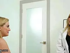 blake blossom gets banged by doctor candice just for that sick note