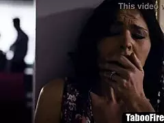 housewife walks in on husband banging the nanny, her world shattering in that shocking moment.