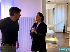 my husband is out but you can wait here at ladylyne and fuck my juicy shaved pussy doggystyle