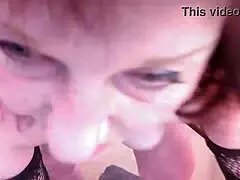 Dawnskye1962 flaunts feet fanny massive titties tongue in black lace on soft skin