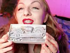 why waste chocolate when her braces crave licking it off?