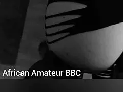 African Amateur BBC Slams Tight Pussy Until She Cums Hard