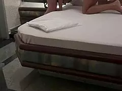 hotwife skips gym for beer with lover acts all girlfriend then motel fuck lets him cum inside as cuck films