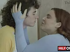 two horny busty big ass sluts bent over for teen pounding 😈🔥