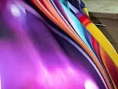 While husband travels busty stepmom fills all holes with stepson cock