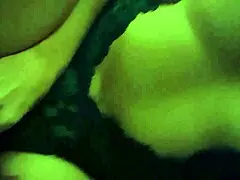 wanna play with this naughty wife licking and sticking her wet slut pussy?