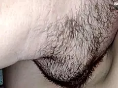 Heart races licking that juicy wet pussy on my sexy brunette stepmom slut close up