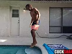 i'm hooked watching cuck hubby see wife take bbc outdoors