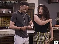 Victoria Voxxx Fingers Herself Then Slobbers Monster Cock Before Rough Interracial Pounding