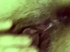 latina slut fingers hairy wet pussy tight solo moaning homemade orgasm