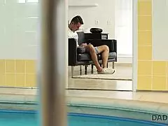 Daddy4k Old Man Licks Fingers Fucks Young Pool Lover Positions