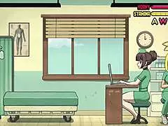 Grabbing And Fucking Huge Nurse Tits In Hospital Massage Turns Titty Fuck Wild