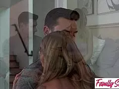 Lolly Dames mate le creampie pounding de Kyler Quinn puis crie donne-moi cette bite en orgie familiale 🍆💦