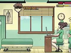 Grabbing And Fucking Huge Nurse Tits In Hospital Massage Turns Titty Fuck Wild