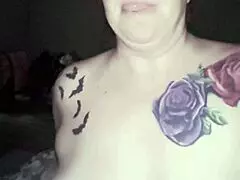 Hey, watch this chubby ginger milf mommy with hairy pussy and pierced nipples ride daddy's cock hard in POV, her wet beaver dripping everywhere.