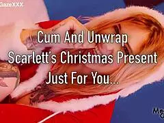 Scarlett loves her early Christmas fuck so much