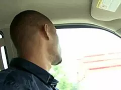 dirty redhead milf strokes and sucks that nine inch black monster cock