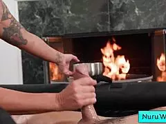 wanna feel my wet mouth on your huge dick masseuse?