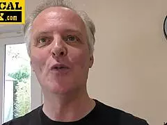 submissive british milf back for rough dp ass pounding