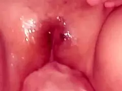 waking up to stepmom's fat ass bent over for early morning doggystyle pounding