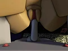 yo step-bro sneaks in and pumps step-sis full of creampie missionary between those legs!