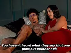 after his girlfriend breaks up with him the caring stepmother comforts her heartbroken stepson