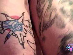 scarlett in lingerie slurps big dick before getting roughly fucked hard