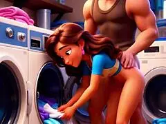uhh i meant ai generated but damn this laundry room fuck with stepmom is hot af