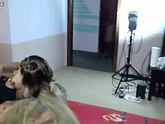 horny asia shemale joins three-hole fuck orgy with cum swaps and bareback action