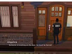 Watch cuckold stepmom take massive black cock in sims game