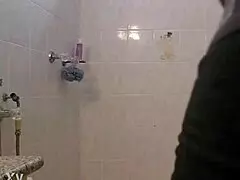 Used Panties Sniffed in Homemade Dutch Exhibitionist Bath