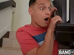 Stepmom Koda Monroe Works Out Hard with Johnny Love