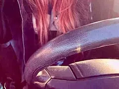 Hot Italian Milf Artemisia Love Flashes Big Tits Driving in LA Traffic!