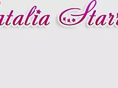 lesbians like natalia starr kiss and lick each other all over