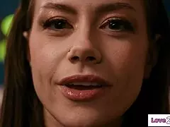 stepmom facesat by tiny tits stepdaughter! rimjob and pussy eating frenzy