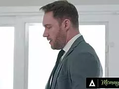 MOMMY'S boy watches BRIDE-TO-BE fuck NERVOUS hubby's BEST MAN to perfect her WEDDING with curvy cheating deepthroat action.