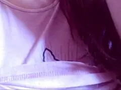 Her yoga pants cling tight as she soaks through with intense solo pleasure