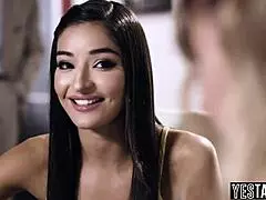 Latina Stepdaughter Guilted into Classmate Threesome Trap