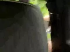 busty danae marie and lacey jane share outdoor blowjobs on a hot date