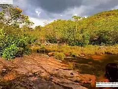 fodi putinha safada cachoeira juicy big ass latina cunilingus wet pussy