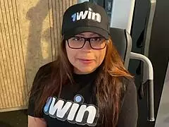 gym bitch milf latina sucks monster cock for protein cumshot creampie