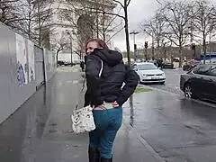 Curvy Milf Teases Monster Cock in Abandoned Subway Room for Outdoor Quickie Fuck