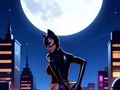Animated AI Catwoman Unleashed!
