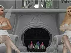 Nicki and Chyna's wild ebony threesome! 🔥🍑👅