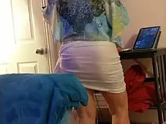 ever wonder how hotwife steffi dances ripping clothes to flash her wet pussy?