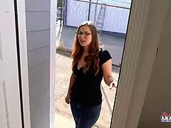 wanna see kay lee's sloppy deepthroat drip down her nerdy tits?