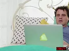 blonde big ass wife rides lovers monster cock to squirting hardcore orgasm