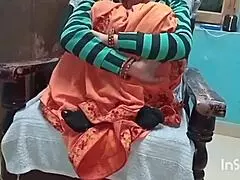 jijaji sat me on chair licked my wet pussy then shoved his dick in deep