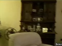 Stiefmutter catches aunt with son and joins hardcore 3some fuck